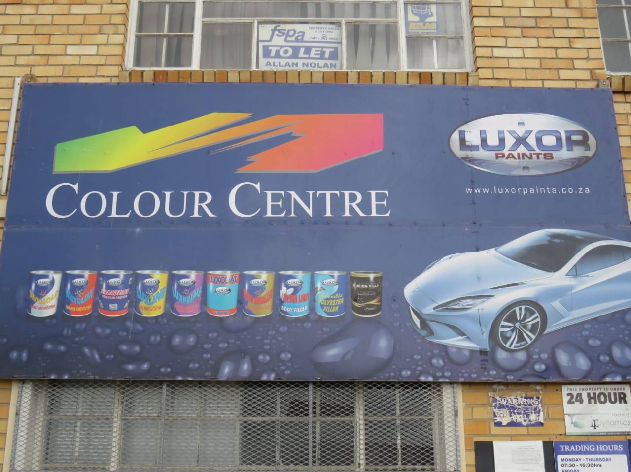 Colour Centre sign